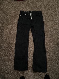 Men’s Size 30 Selvedge Denim Dark Indigo/Blue ( Exact Fit)