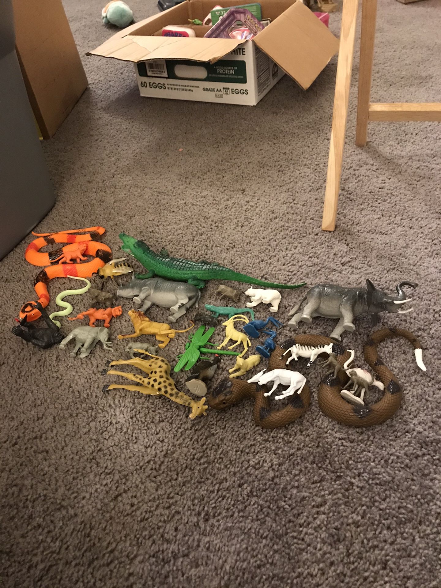 Forest animal play set!