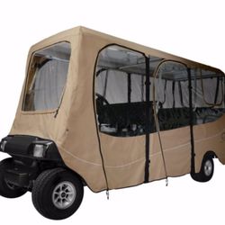 New In The Box 6 Passenger Golf Cart Enclosure 