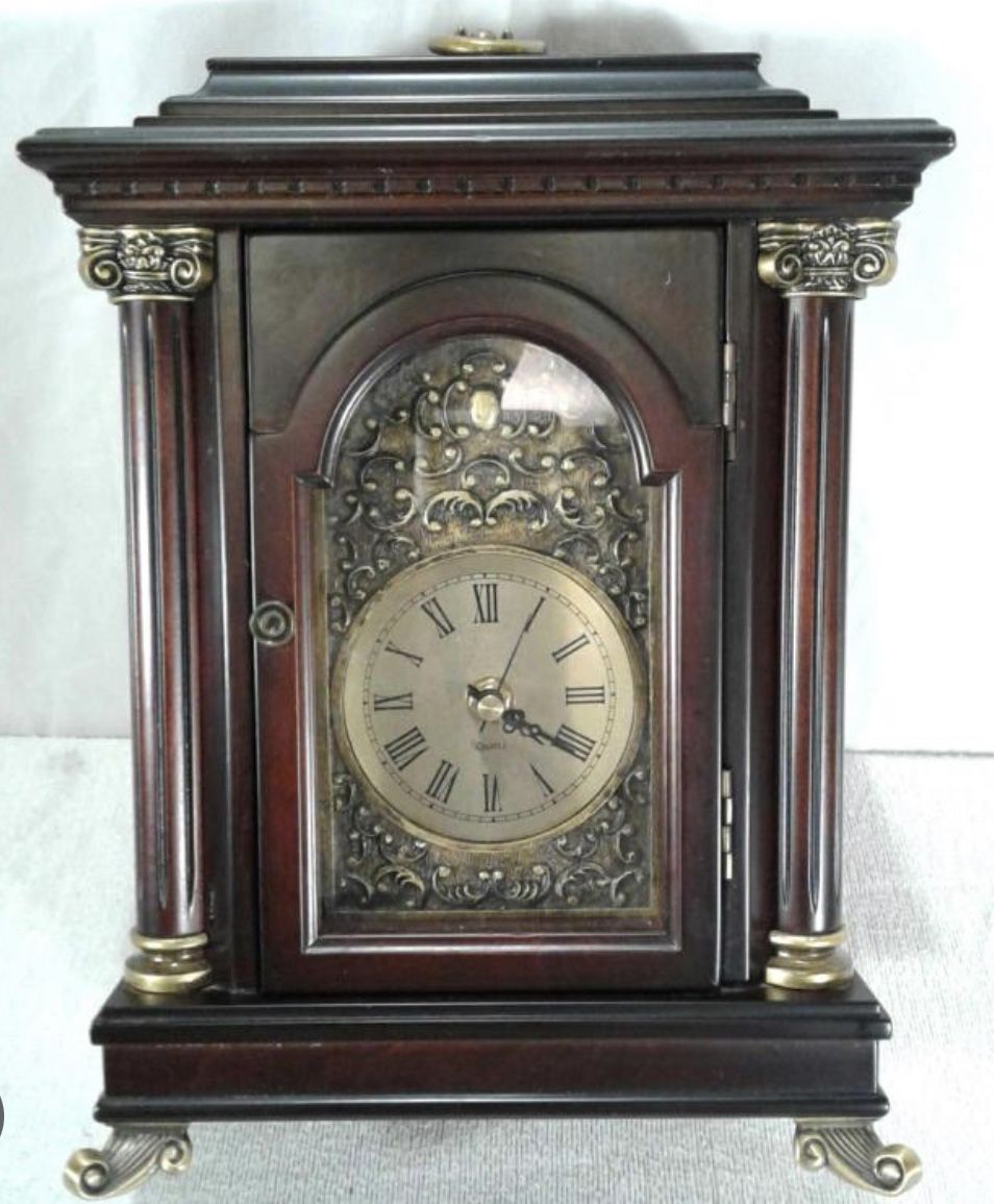 Bombay Mantle Clock with Hide Compartment, 2001