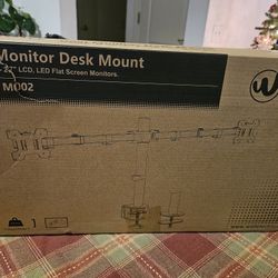 New - Dual Monitor Desk Mount 