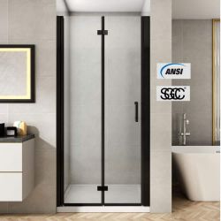 35-1/2”W x 72”H Bi-Fold Frameless ShowerDoor