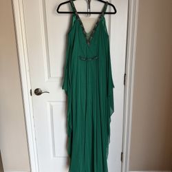 THEIA CAFTAN CHIFFON GOWN 