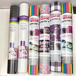 Heat Transfer Vinyl BRAND NEW NEVER OPENED - HTV Siser & Cricut Iron on decal art craft supples