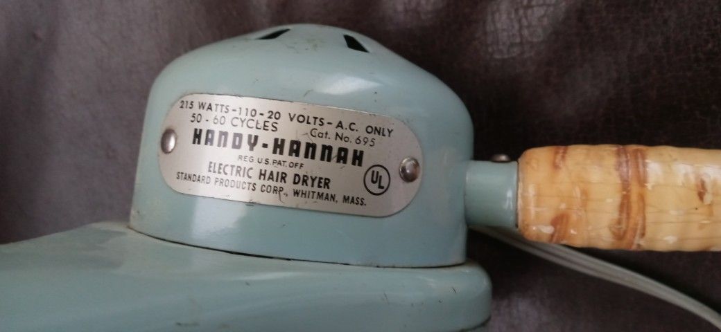 Vintage Hair Dryer.