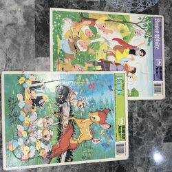 Vintage 1980s Disney Puzzles