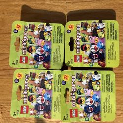 Lego Series 27 Mini figures 4 Bags