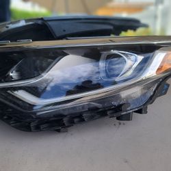 2019 - 2020 KIA OPTIMA LEFT HEADLIGHT DRIVER SIDE HALOGEN LED  DRL GENUINE USED OEM.  A3