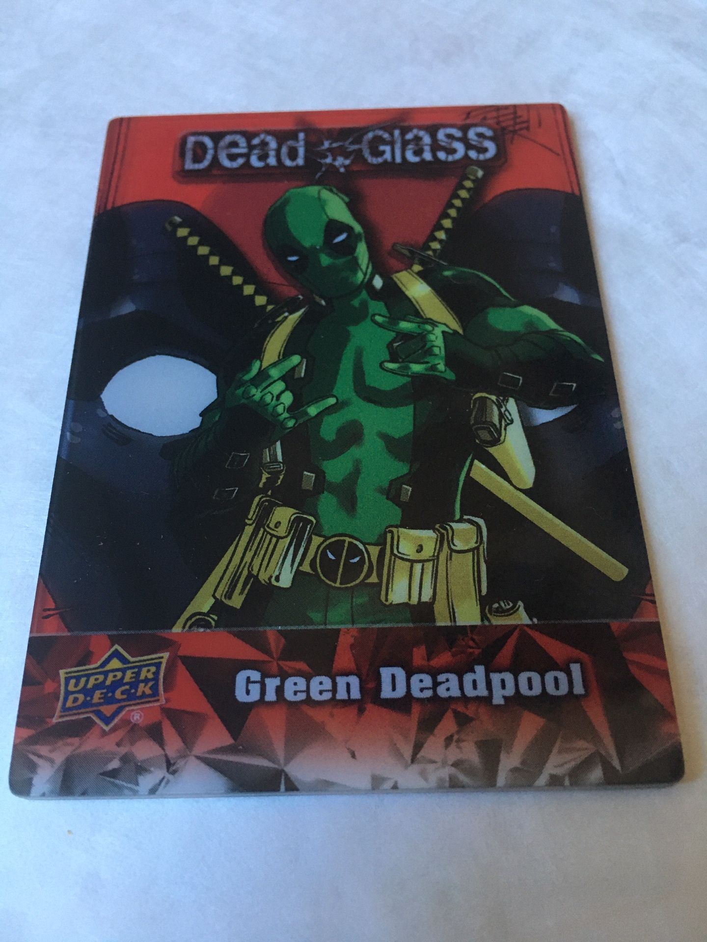 2019 Deadpool Dead Glass Chase Card #DG6