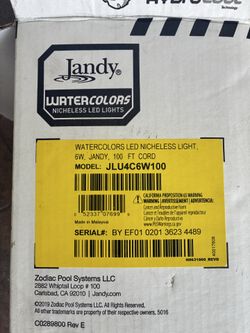 Jandy led light