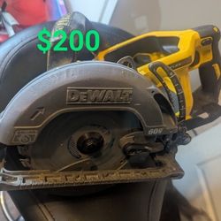DeWalt 60v  7 1/4" Worm Drive Style Skill Saw $200 Tool Only!