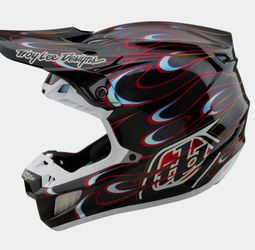 Brand New Troy Lee Designs SE5 Carbon Helmet Torched Black / Red