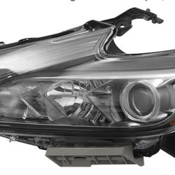 Lumicasaler LED Headlight Assembly for 2016-2018Nissan Altima 3.5L SR/SL NON-2.5L Models W/O Bulb W/LED DRL Left Driver Side Front Headlights Headlamp
