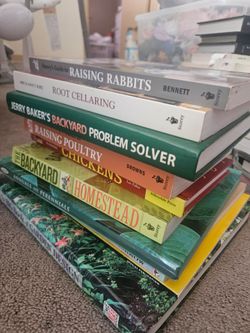 Homesteading book collection