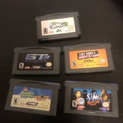 Game boy / DS Lite Games