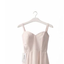 AZAZIE Blushing Pink Chiffon maxi