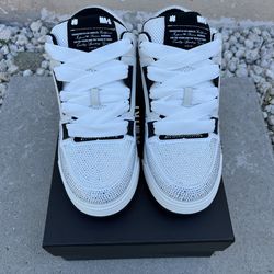 AMIRI CRYSTAL MA-1 “WHITE/BLACK”
