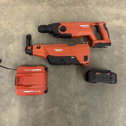 Hilti 22-Volt Nuron TE-5 Lithium-Ion Cordless Rotary Hammer Drill $429 plus tax at Home Depot   Dust removal system TE DRS-5 HEPA bulk #(contact info 