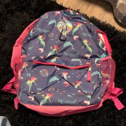 Mermaid back pack
