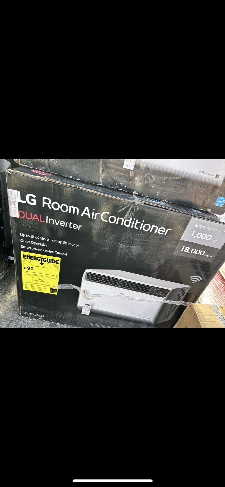 LG 1000 SQ FEET WINDOW AIR CONDITIONER 
