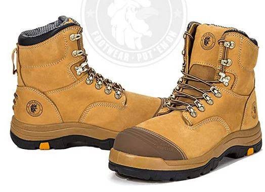NEW Size 11.5 Wide ROCKROOSTER Men Safety Work Boots, Waterproof