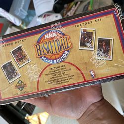 91-92 Upper Deck NBA Basketball Inaugural Edition Factory Sealed Set - 500 Cards