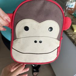 Skip hop monkey toddler Backpack 