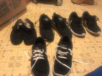 Nike and Vans size 8-9