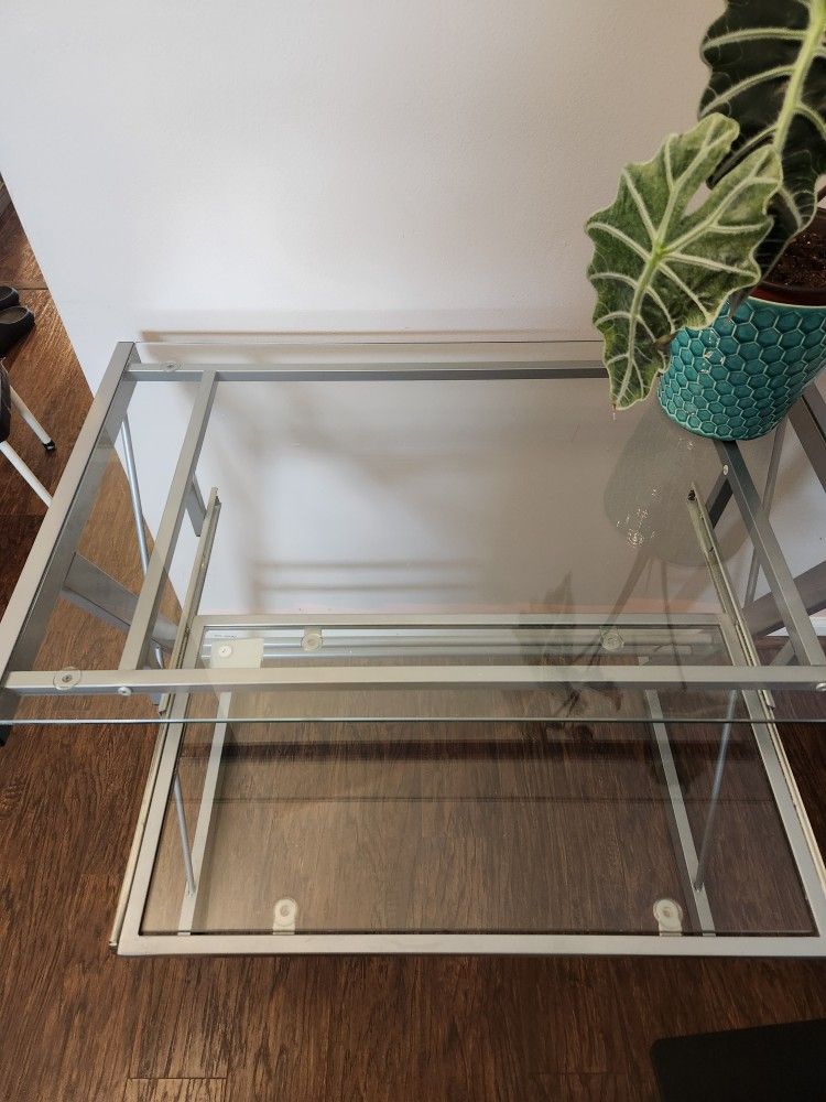 Glass Desk 