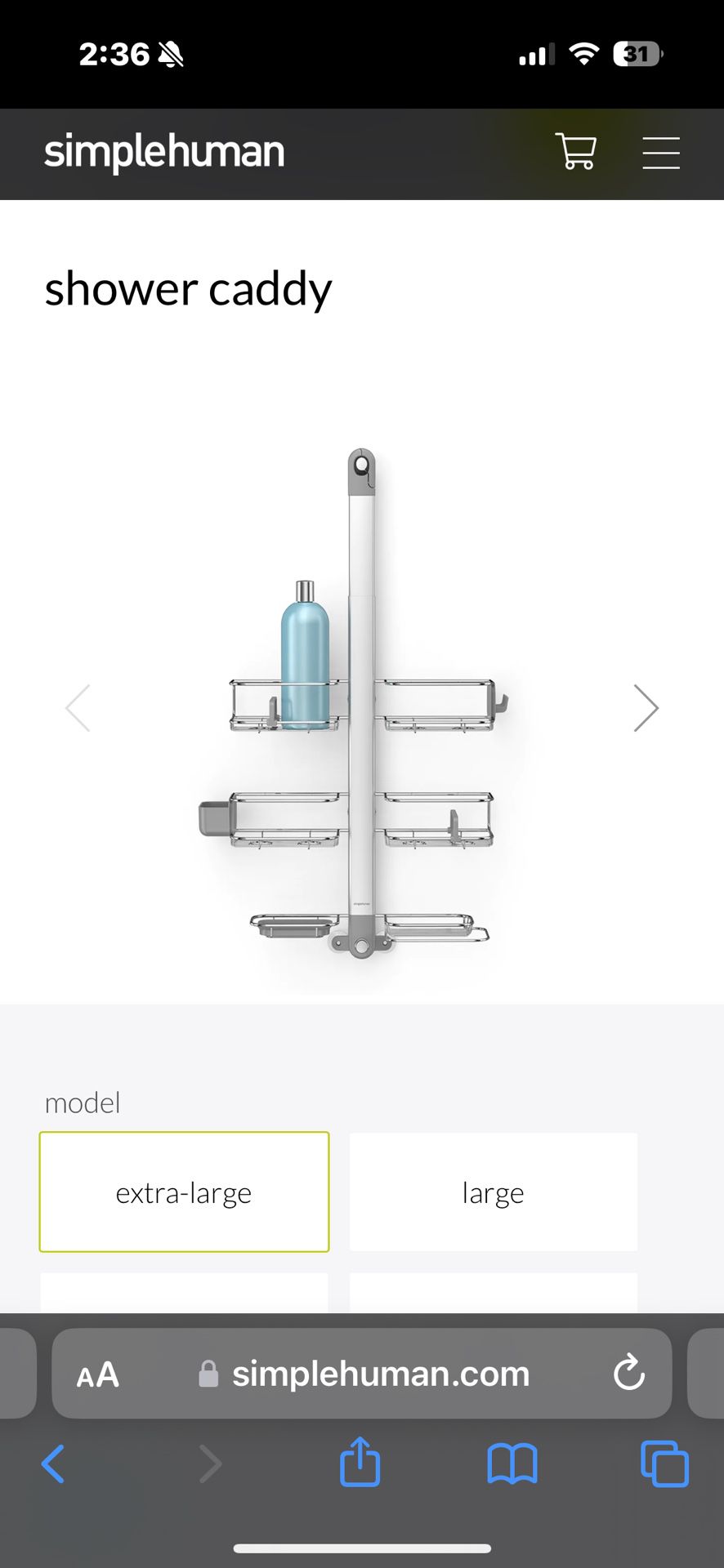 2 Pack - Acrylic Shower Caddy Clear with Hooks for Sale in Boca Raton, FL -  OfferUp