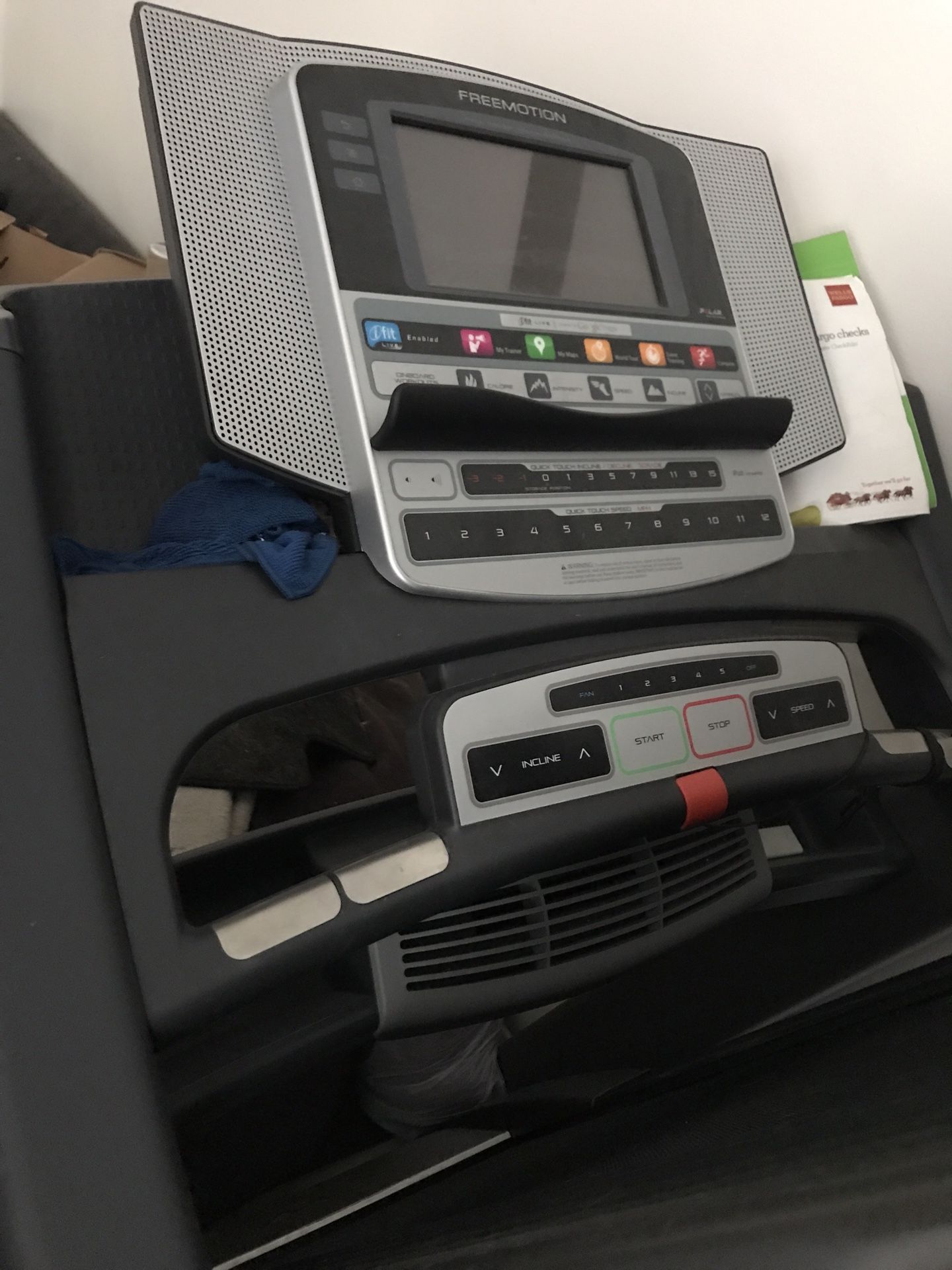 Freemotion treadmill 770 interactive