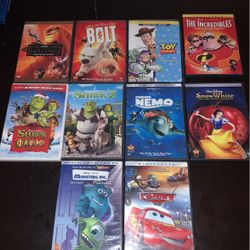 Disney & Pixar & Dream Work Movies
