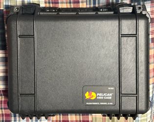 Pelican 1450 Hard Case with full pick-and-pluck foam - NWOT $130 obo