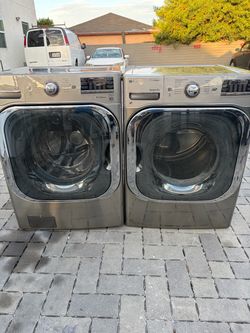 XXL 29-Inch Gas Washer and Dryer Set