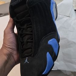 Retro jordan 14 university blue size 12