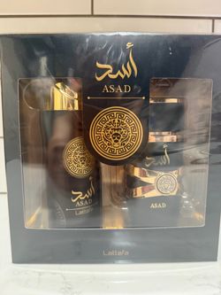 Lattafa Asad Men’s Cologne Gift Set – Brand New & Sealed