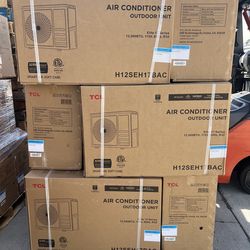 TCL 12,000 BTU  mini split Air Conditioner, Heat Pump, Inverter.