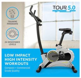 Bluefin Fitness Tour 5.0 home exercise bike.