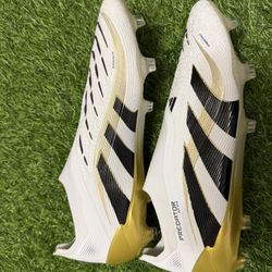 Mens 12.5 adidas Predator 25 Elite Laceless Firm Ground Soccer Cleats
