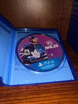 Opened PlayStation PS4 PS5 Video Game NHL 20 Hockey need gone today now