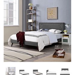 Bed Frame And Headboard (Full)