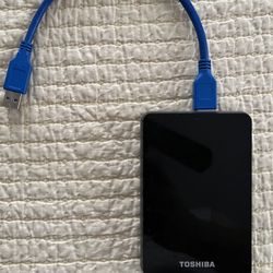1TB Toshiba Canvio External Hard Drive