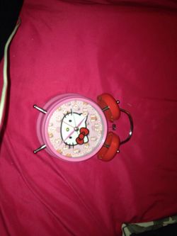 Hello kitty alarm clock