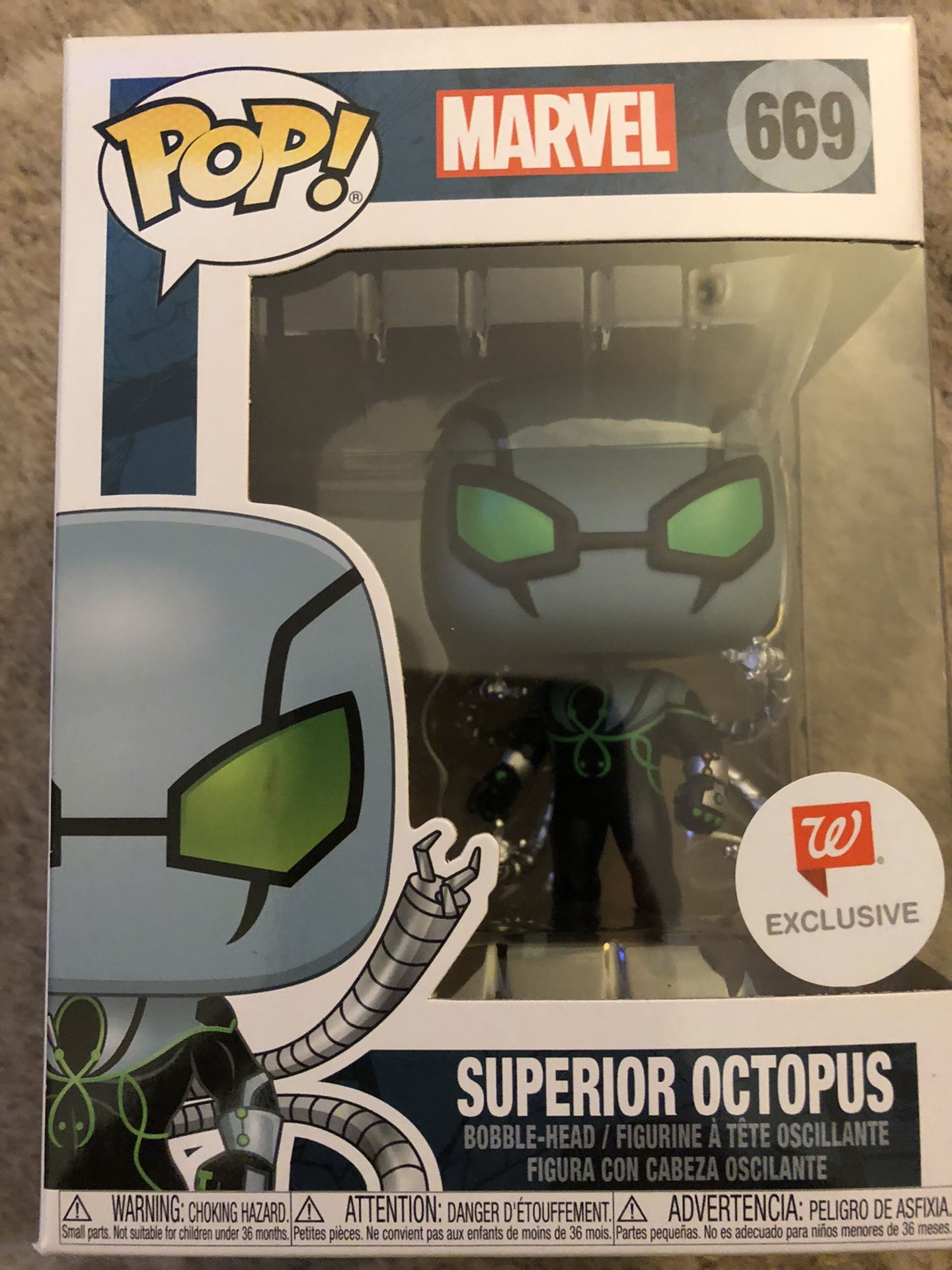 Funko Pop. Marvel superior octopus.