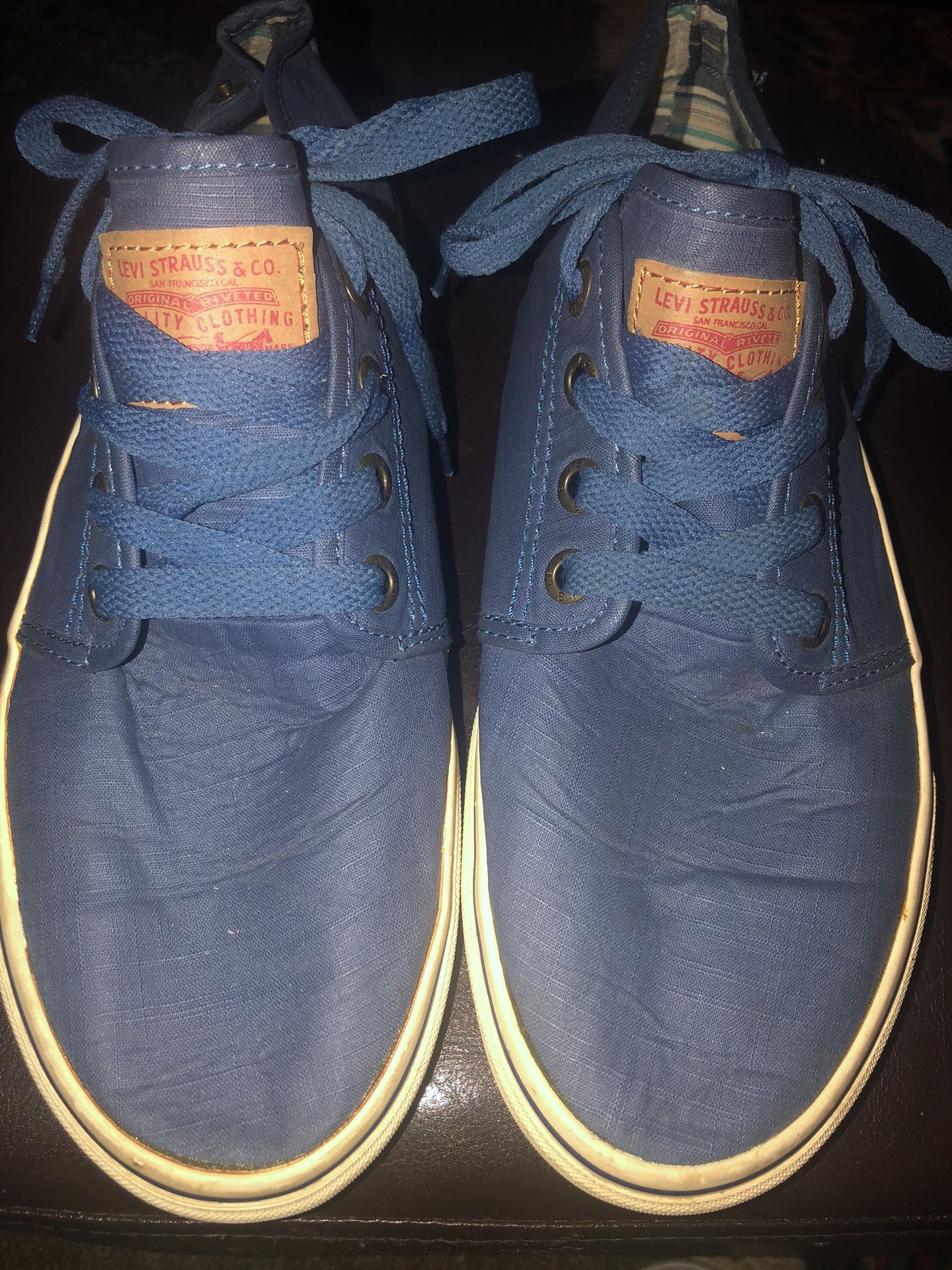 Levi’s Men Canvas Pocket Shoes Size 10M New
