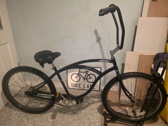 🔥🚲🔥Men's 26 inch Beach Cruiser Shoreline Sterling (upgraded  Hi-rise handlebars)🔥🚲