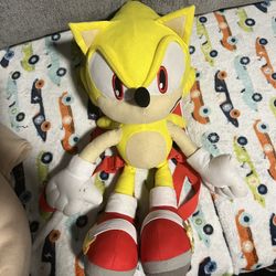 Super Sonic Plushie Backpack