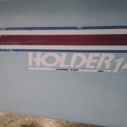 Late 80s I think Holder 14 Hobie cat