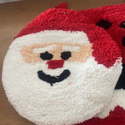 Santa Toilet Rug & Lid