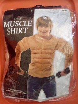 Child Muscle Shirt Costume